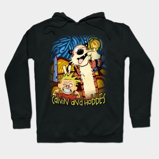 Calvin and deals hobbes hoodie